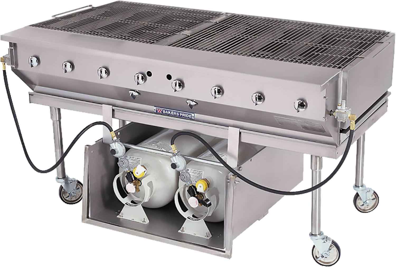 Commercial Outdoor Grill (1500x1014), Png Download