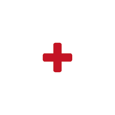 Emergency Care - Health Center Symbol Map H (400x400), Png Download