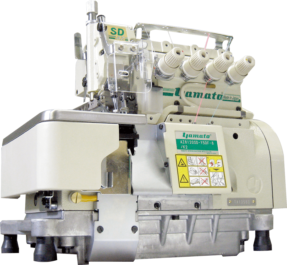 Az8000sd Front Transparent - Overlock Yamato (1200x1107), Png Download