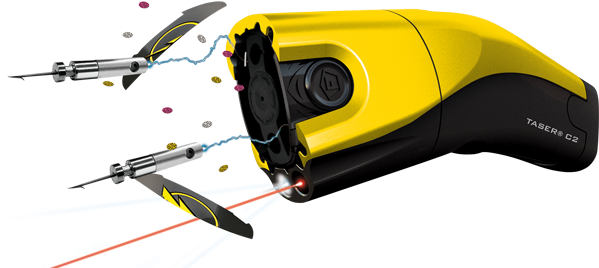 Taser-c2 - Stun Gun Online India (730x300), Png Download