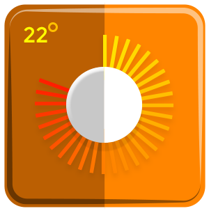 Heating Homes Smart Thermostat - Circle (786x629), Png Download