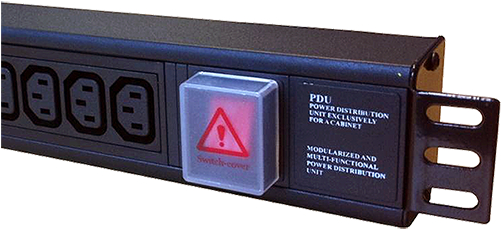 6 Way Horizontal C13 16 Amp Comm 3m Feed - Powerdata Tech 16 Way Horizontal Iec Pdu, 3m Lead (500x500), Png Download