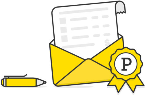 Receipt And Invoice Email Best Practices - Email (640x350), Png Download