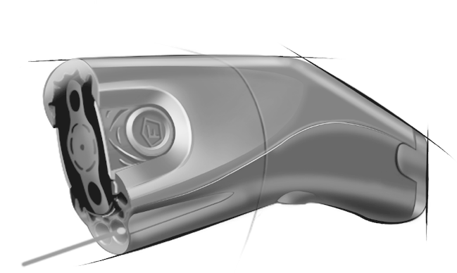 Taser-bolt - Police (654x500), Png Download