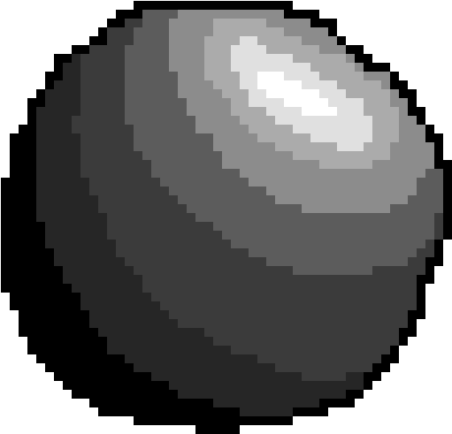 Cannonball - Pixel Art Gif Exo (770x600), Png Download