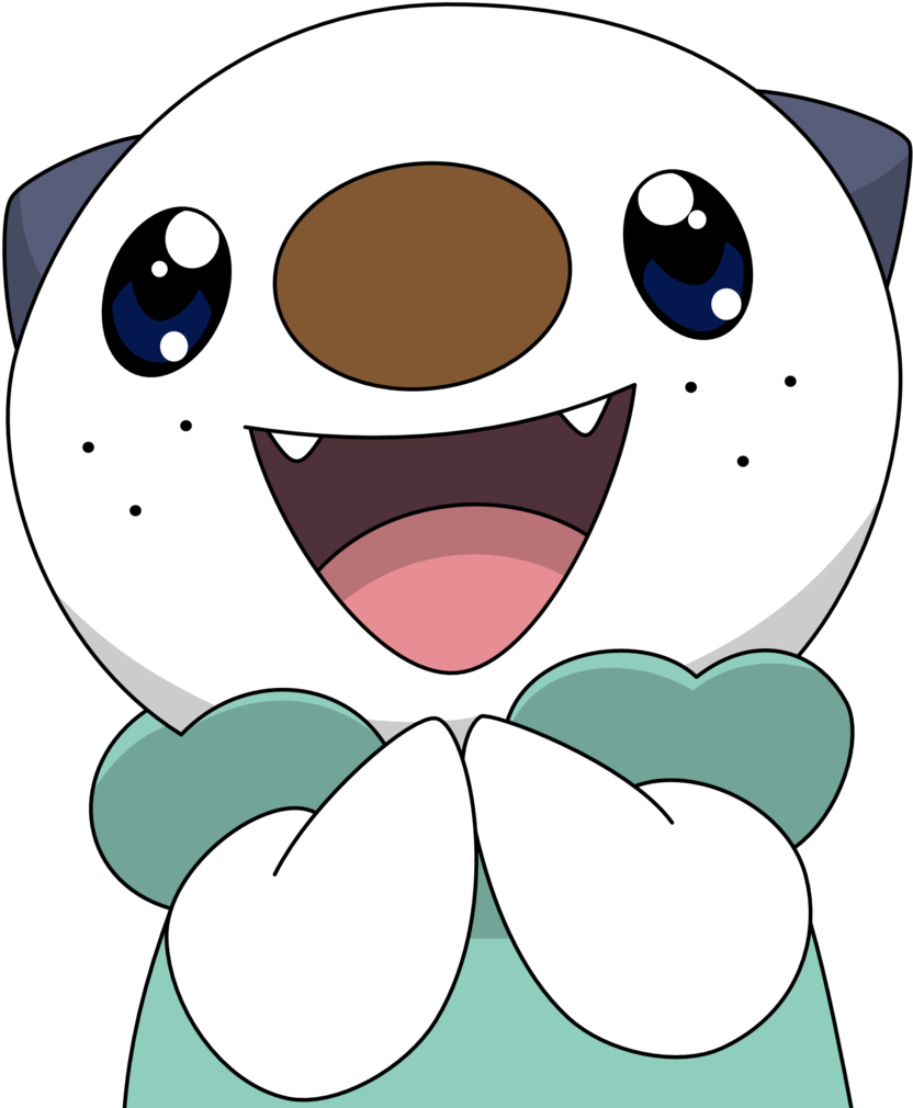 Oshawott's Real - Happy Oshawott (1024x1024), Png Download