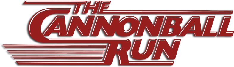 The Cannonball Run Image - Cannonball Run Movie Logo (800x310), Png Download