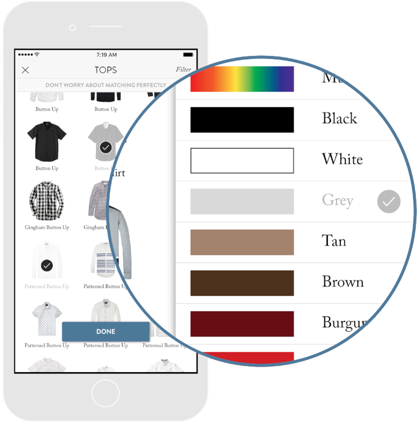 Mens Web 01 - Wardrobe (1000x1000), Png Download