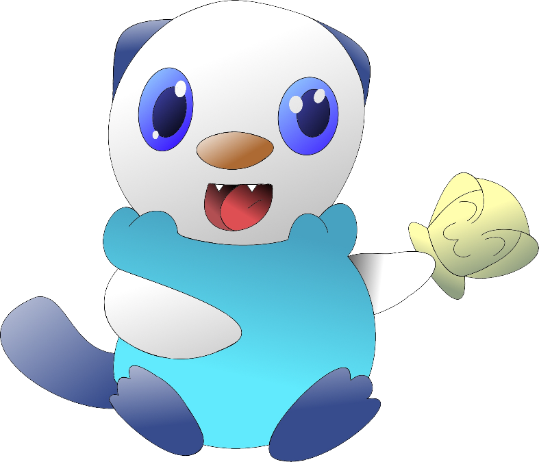 Oshawott - Cartoon (787x675), Png Download