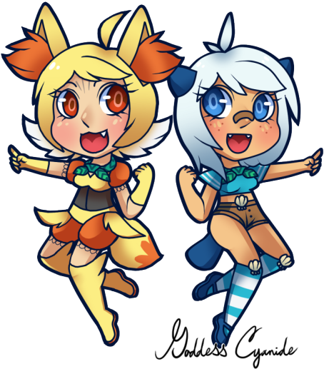 Oshawott Gijinka - Download (500x552), Png Download