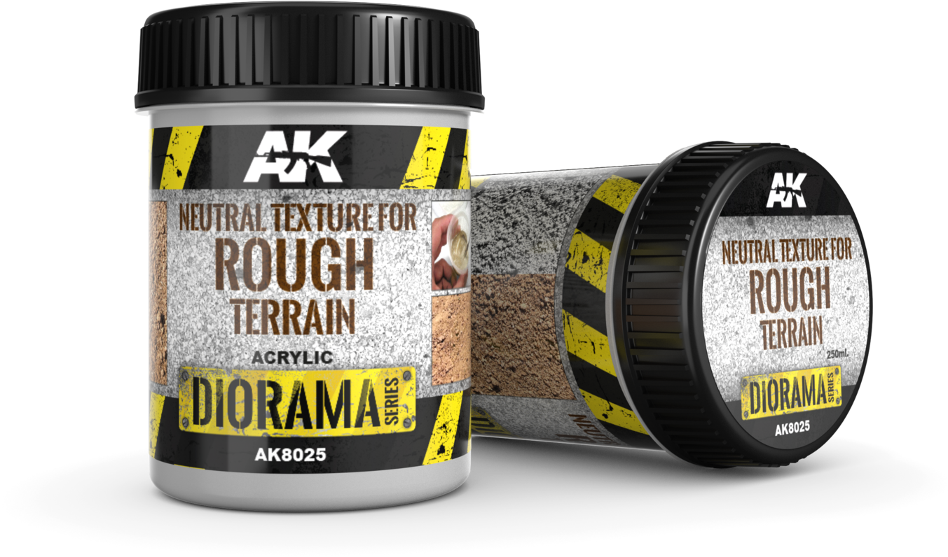 Ak Interactive Scenics - Ak Interactive Neutral Texture - Rough 250ml. (1600x1600), Png Download