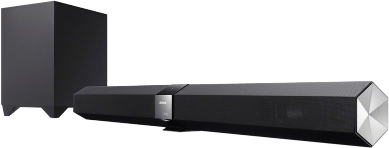 Sony Refurbished Bluetooth Sound Bars W/ Subwoofers - Sony Ht-ct660 Sound Bar Sys - For Home Theatre - 2.1-ch (786x335), Png Download