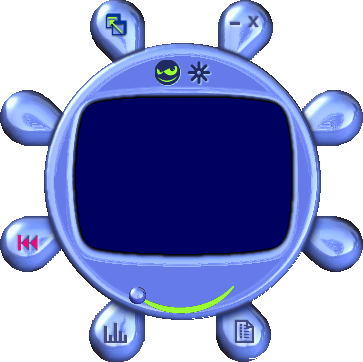 Windows Media Player 9 For Windows Me - Windows Me Media Player Skins (363x362), Png Download