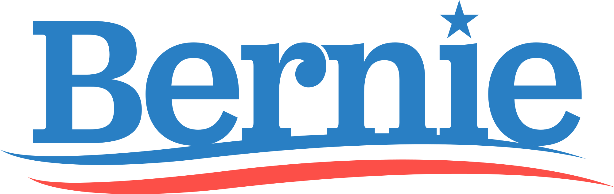 Open - Bernie Sanders 2016 Logo (2000x634), Png Download