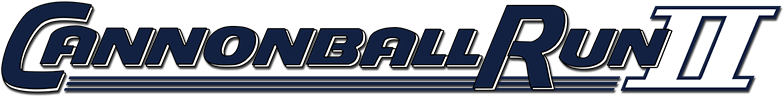 Cannonball Run Ii Image - Cannonball Run Ii Logo (800x310), Png Download