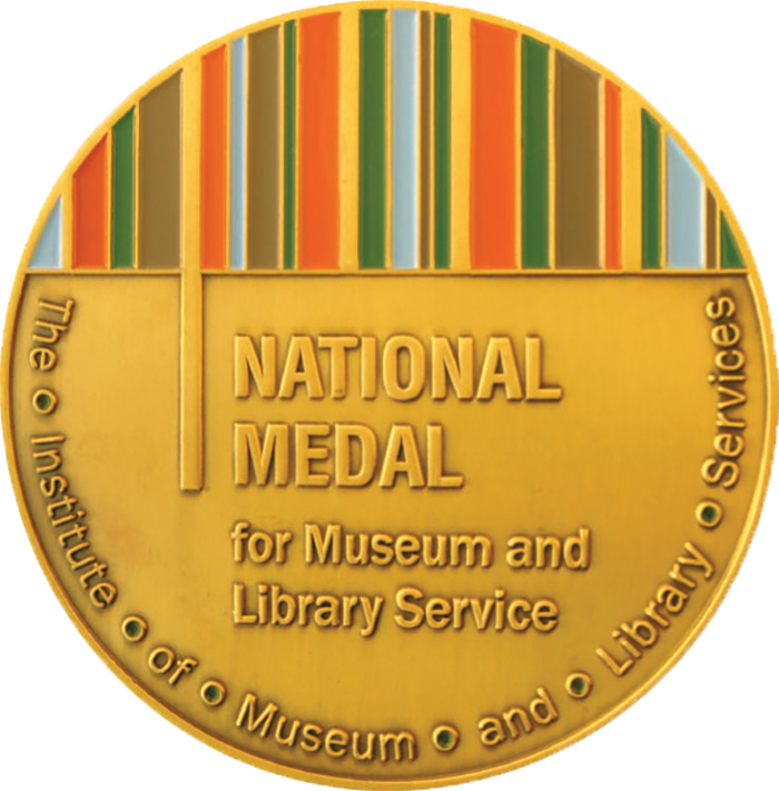 National Medal For Museum And Library Service (700x711), Png Download