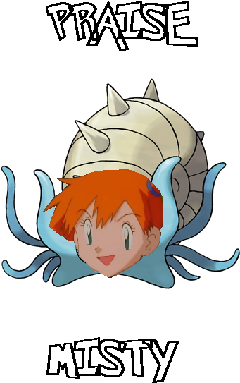 Let's Combine Two Old - Pokemon Omastar (350x600), Png Download