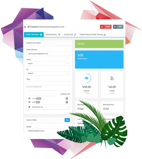 You Can Also Manage Your Customer Portfolio And Subscribers - Marketing (500x530), Png Download