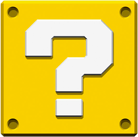 Lucky Blocks - Super Mario Question Block (500x500), Png Download