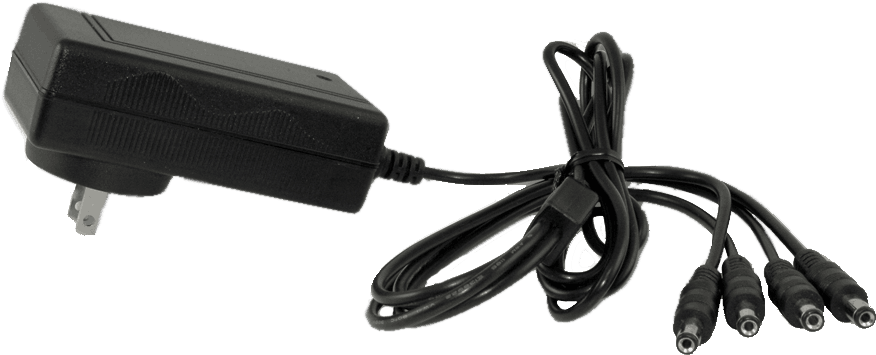 4 In 1 Security Camera Power Adapter - Lorex Security Camera Power Adapter (900x600), Png Download