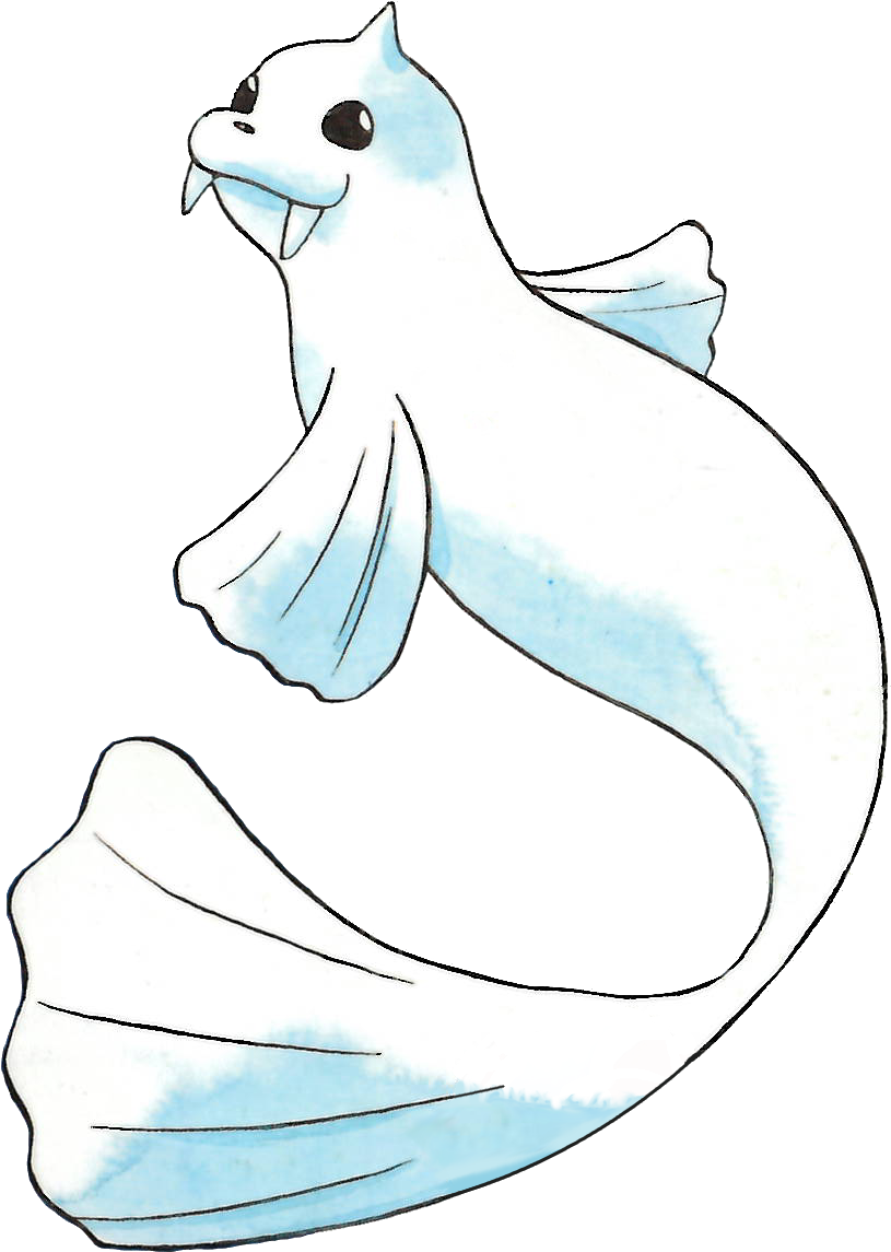#087 Dewgong - Ken Sugimori Dewgong (827x1157), Png Download