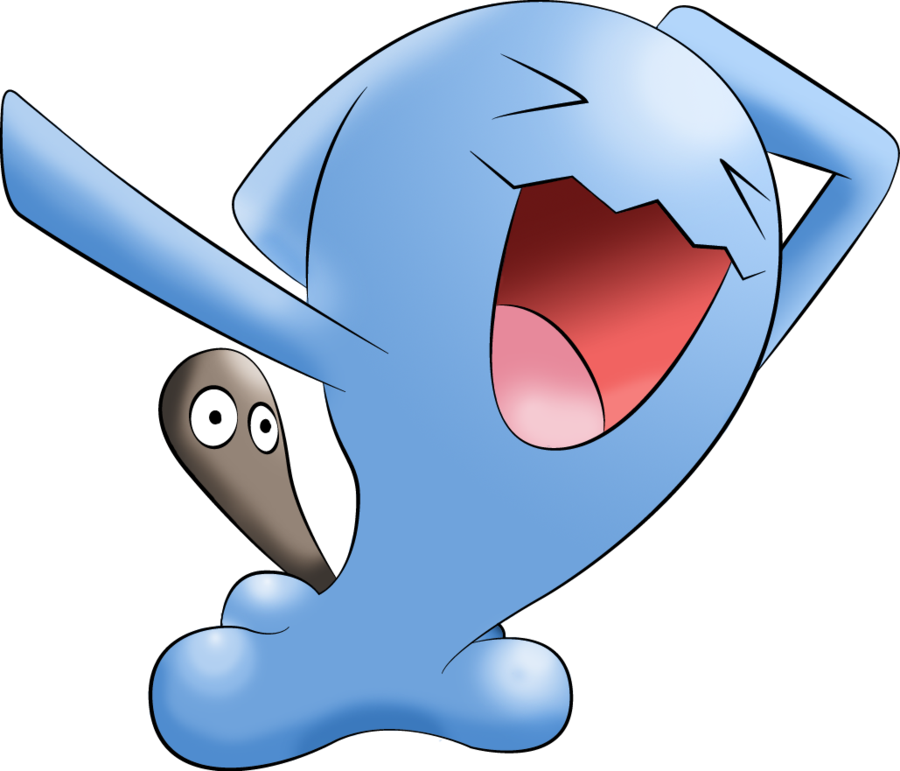 Pokemon Shiny-wobbuffet Is A Fictional Character Of - Wobbuffet Pokemon (800x685), Png Download