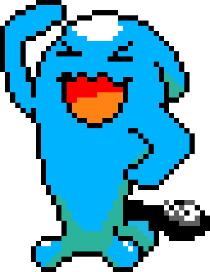 Wobbuffet - Minecraft Wobbuffet (410x530), Png Download