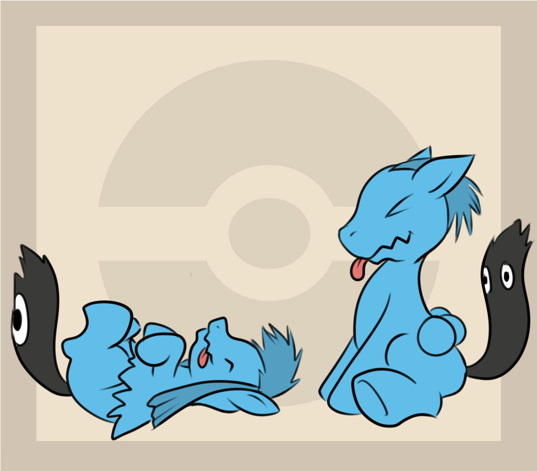 Savannaeve, Pokémon, Ponified, Safe, Wobbuffet, Wynaut - Illustration (1200x1000), Png Download