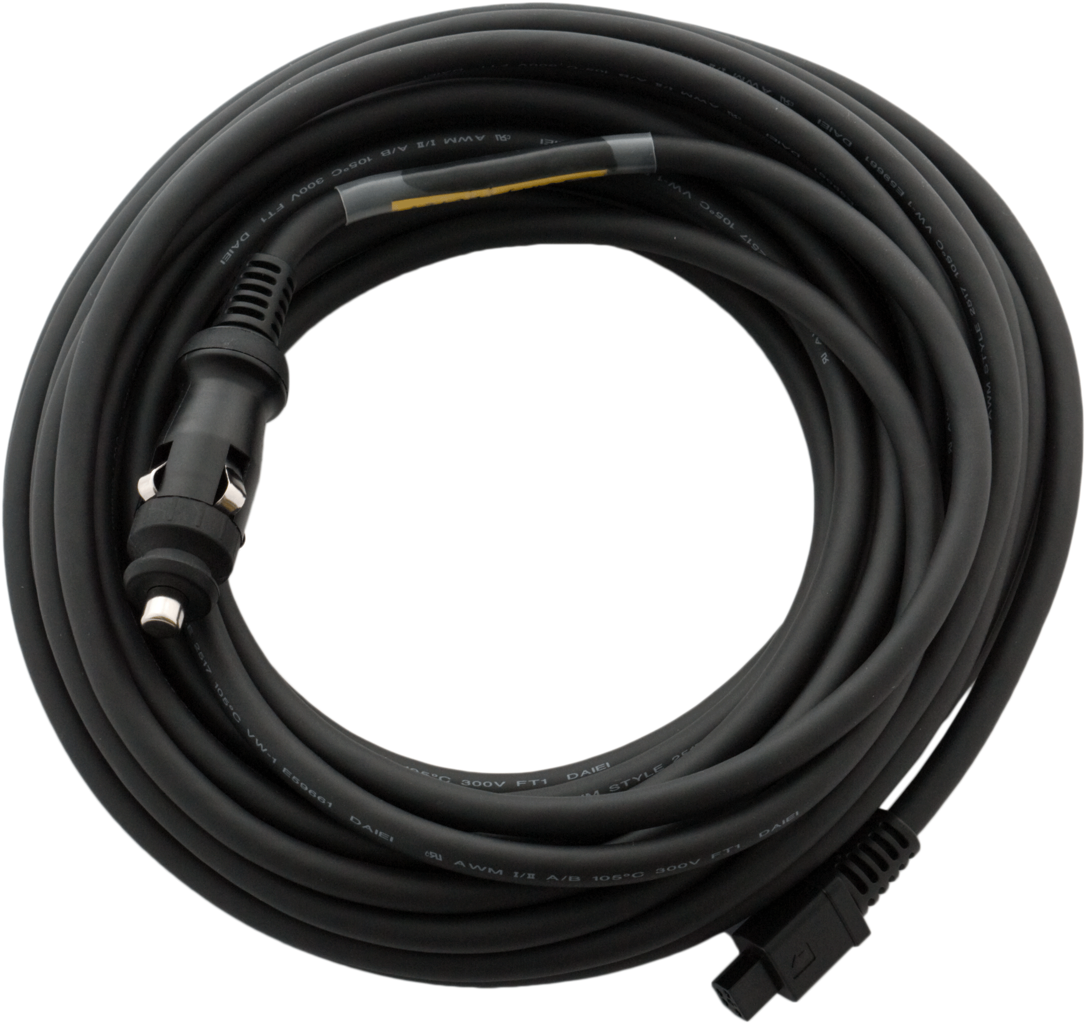 Vehicle Dc Power Cord For T 55 And T 71 Series Splicers - Coaxial Cable (2808x2315), Png Download