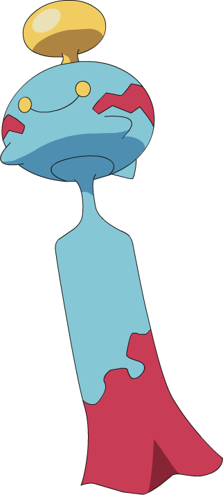 Team Rocket Wobbuffet Seviper Cacnea Chimecho - Pokemon Chimecho (322x714), Png Download