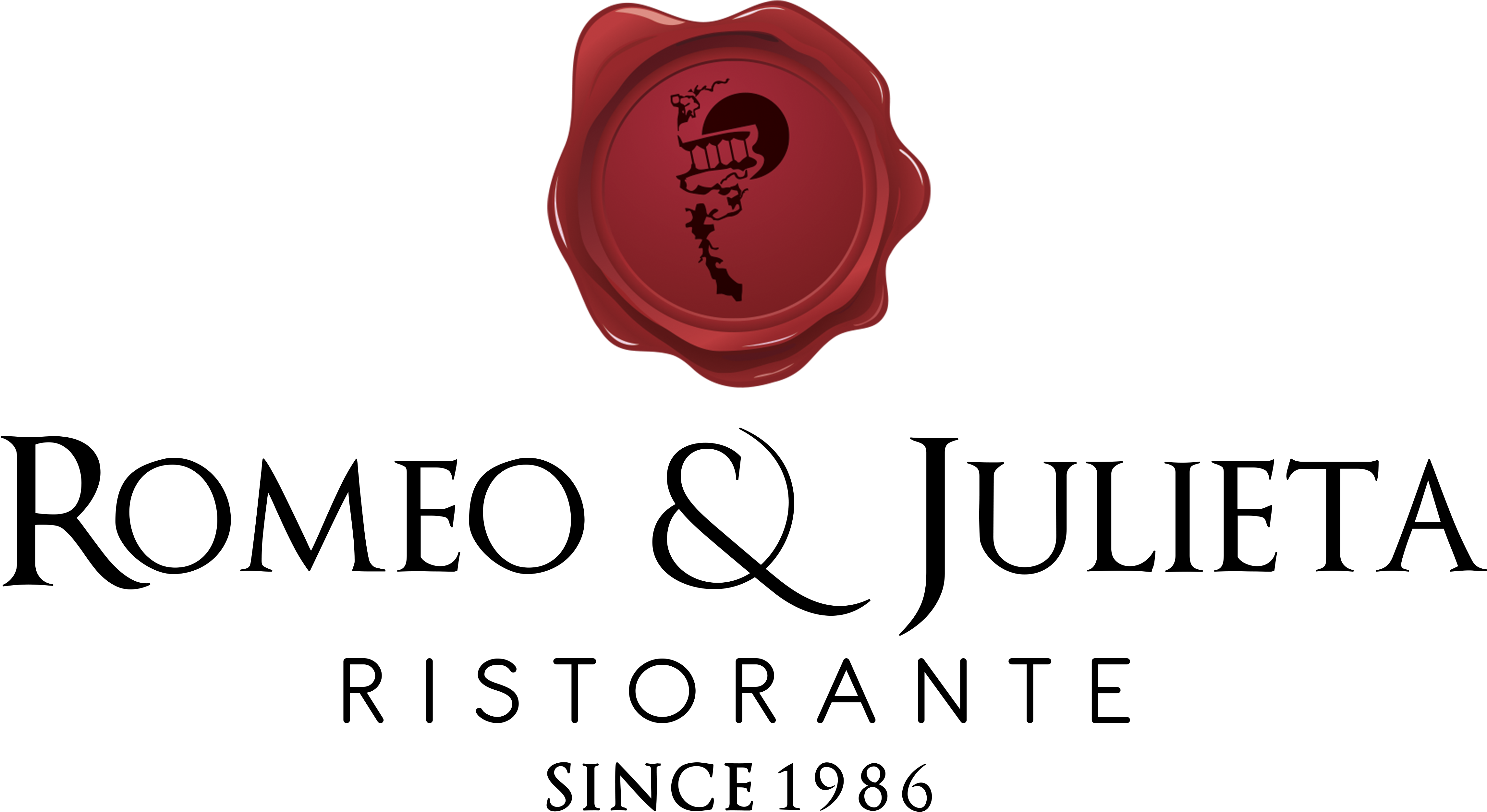 Romeo Julieta Restaurant Cabo - Romeo Y Julieta Restaurante Logo (5121x3192), Png Download