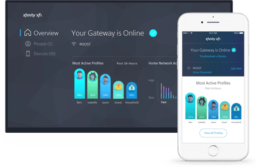 Xfinity Xfi - Xfinity Xfi Mobile App (516x336), Png Download
