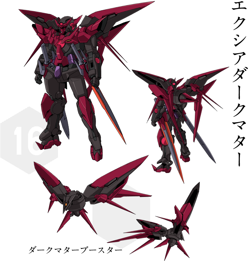 Gundam Exia Dark Matter (960x953), Png Download