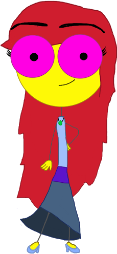 Loretta Millionbux The Most Popular Girl Of The Rofl - Illustration (506x738), Png Download