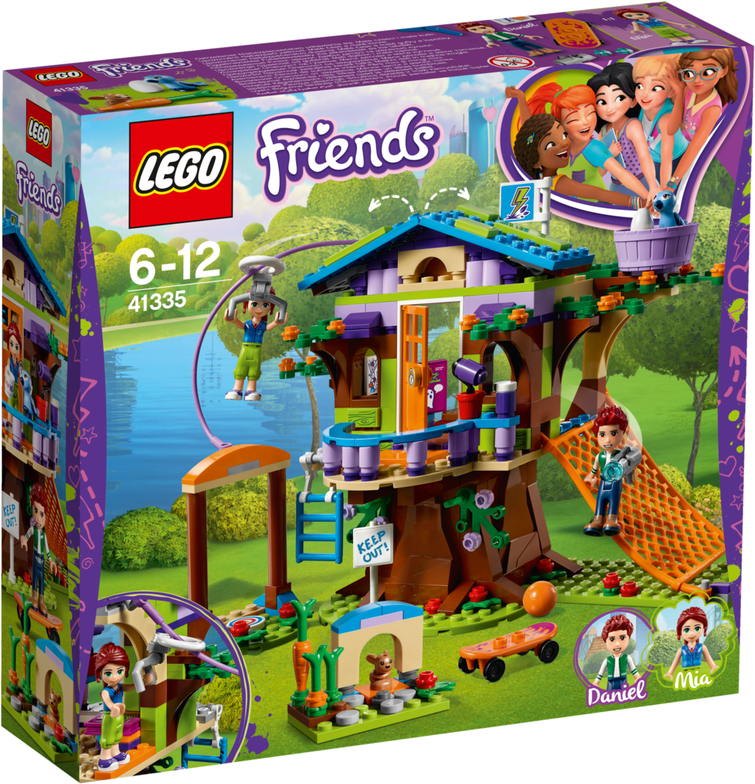 Lego Friends Set Mias Tree House Png Full House Friends - Lego Friends Mia's Tree House 41335 (1600x1200), Png Download