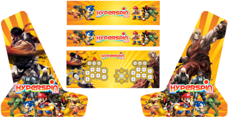 Ninterview - Bartop Arcade Cabinet Art (500x269), Png Download