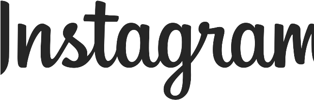 Instagram Logo - Svg - Instagram Text Logo Png (647x274), Png Download