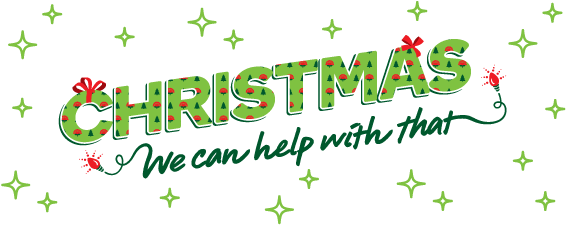 Christmas, We Can Help With That - Food (600x240), Png Download