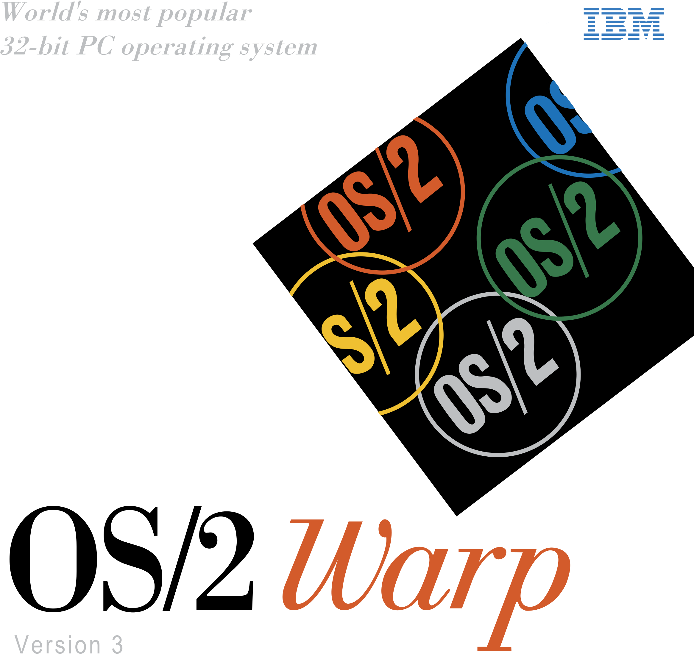 Download Os 2 Warp Logo Png Transparent - Os 2 Warp Logo | Transparent ...