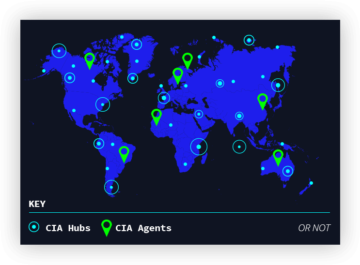 The Children's Intelligence Agency Has Operations Around - Graphic Design (760x558), Png Download