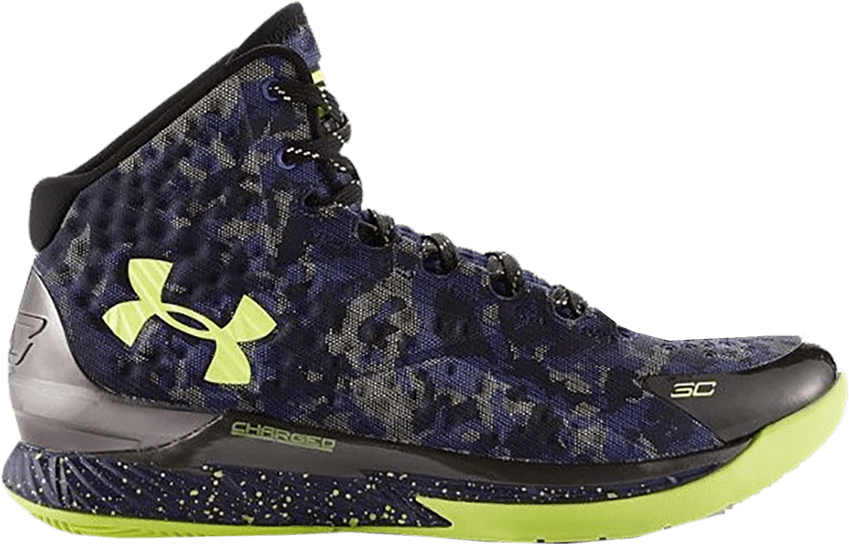 Curry 1 All Star 'dark Matter' - Legimate Cheap Under Armour Curry One Dark Matter Shoes (849x545), Png Download
