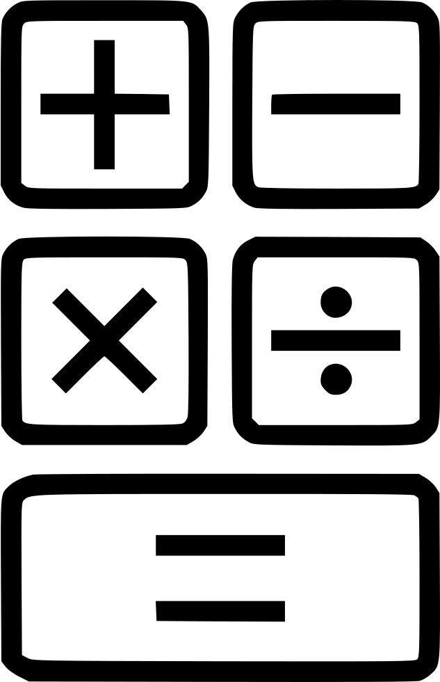 Maths Comments - Salary Calculation Icon (633x980), Png Download