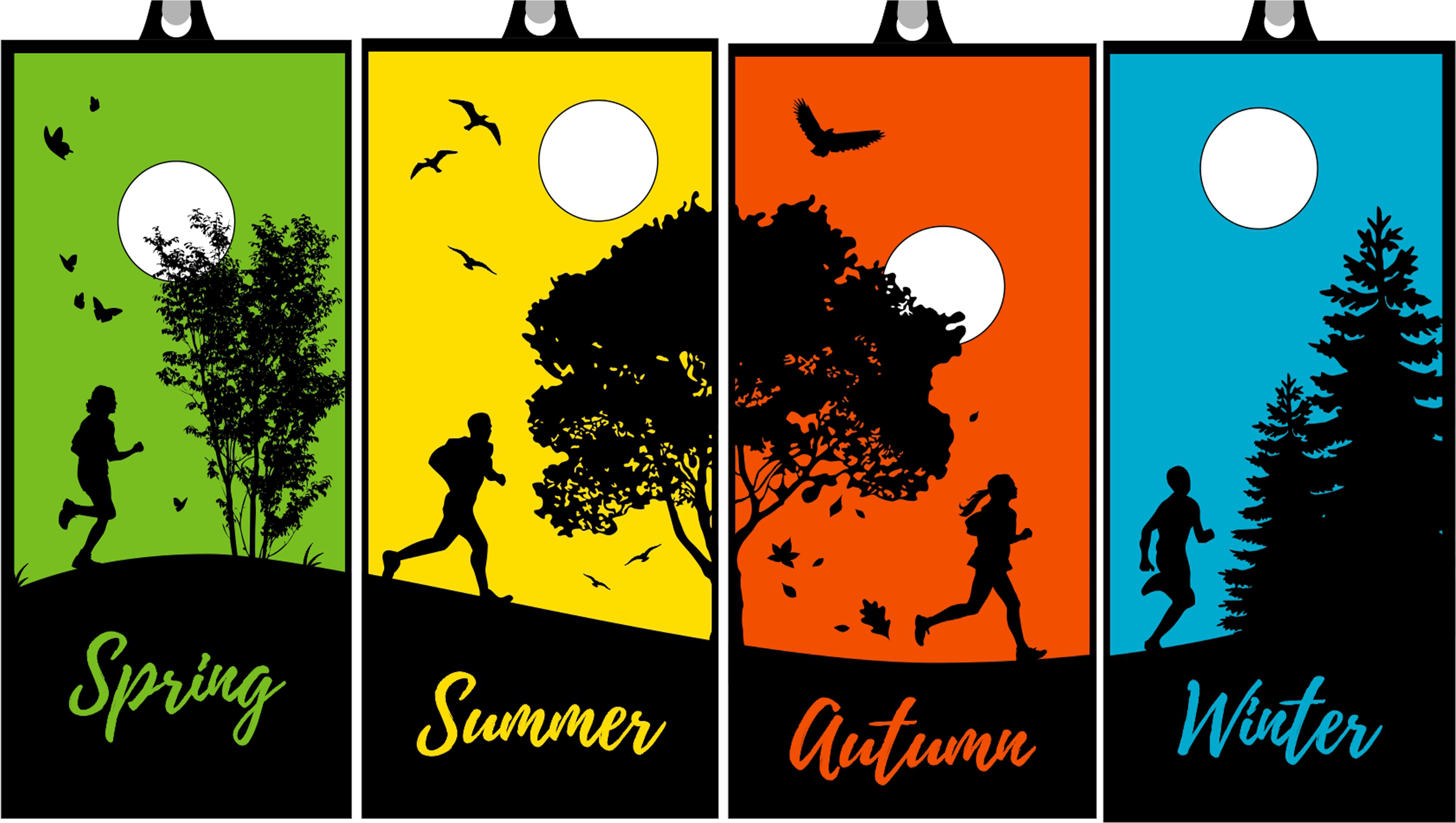 Along With Celebrating The Seasons, We Will Also Be - Four Seasons (3944x2160), Png Download