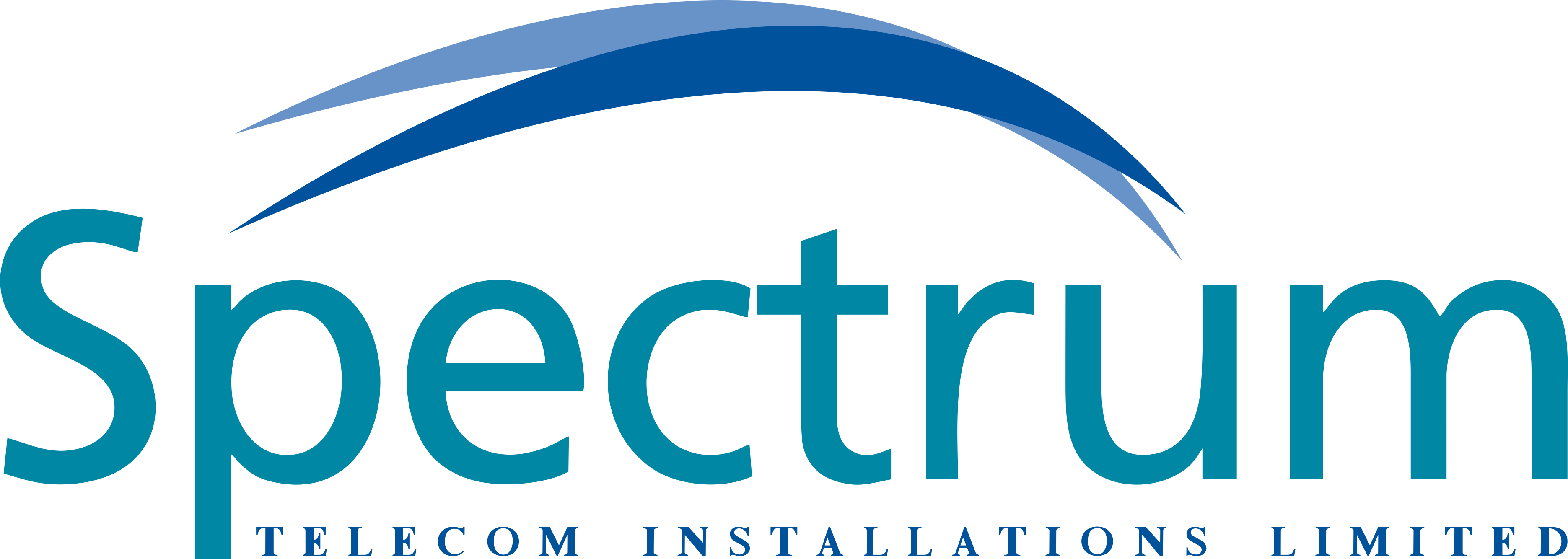 Spectrumtelecom Installations Limited - Spectrum Embedded Solutions Logo (3741x1334), Png Download