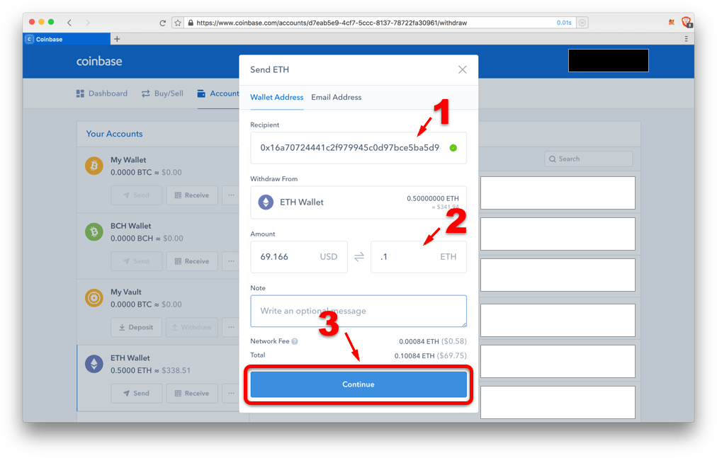 Send Btc From Coinbase To Binance (1012x647), Png Download