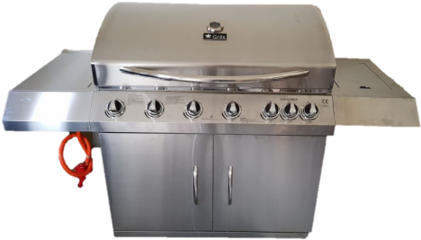 Texas Barbecue Grill A416s 6 Burner - Barbecue Grill (500x375), Png Download