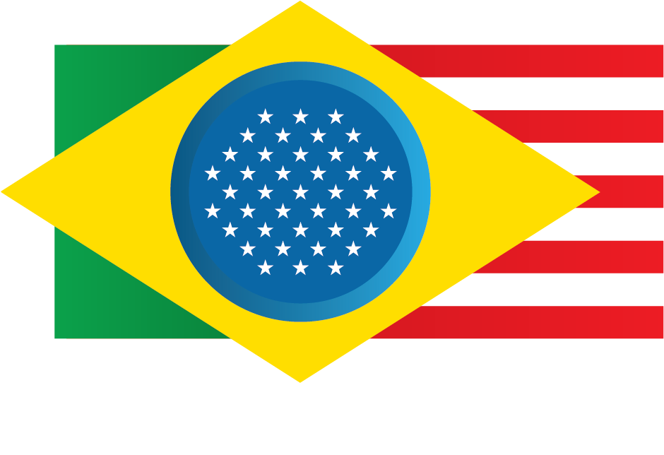 Brasil-usa - Com - Brasil Estados Unidos Png (1419x1195), Png Download