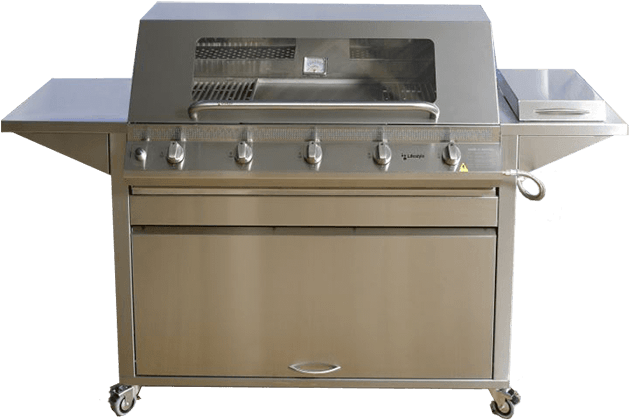 Free Standing Bbq - Lifestyle Bbq (640x427), Png Download