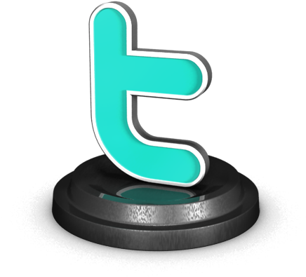 Follow Me On Twitter - Circle (435x424), Png Download