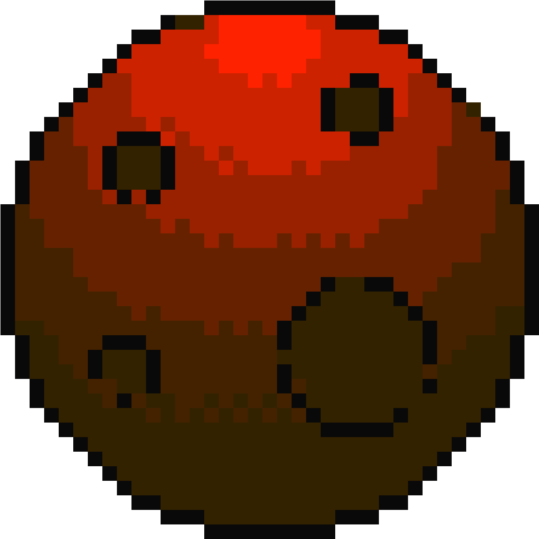 Fucking Meteor - Globe Pixel Art (1200x1200), Png Download